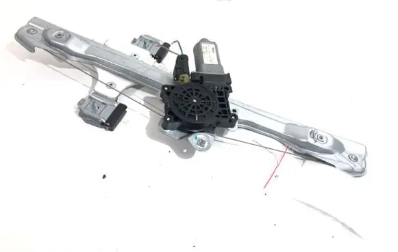Front door window regulator with motor