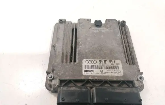 Audi A8 S8 D3 4E Engine control unit/module 4E0907409B 0281011684