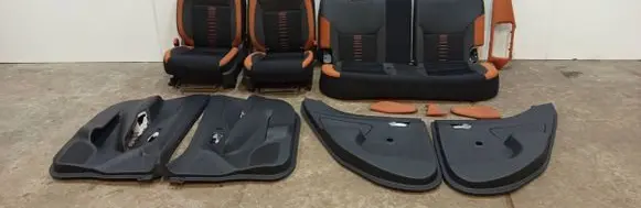 Nissan Micra K14 Seat and door cards trim set 