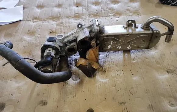 Skoda Octavia Mk2 (1Z) EGR valve cooler 03L131512AT