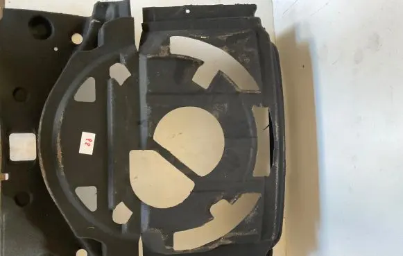 Porsche Cayenne (92A) Spare wheel section trim 7P5863697H 25102017 2642010