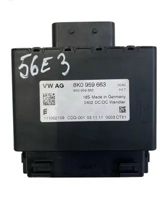 Audi A6 S6 C7 4G Voltage converter/converter module 8K0959663