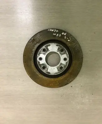 Citroen C4 I Front brake disc