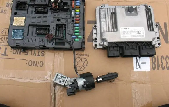 Peugeot RCZ Wing mirror control module 9666319780