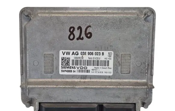 Volkswagen Polo IV 9N3 Engine control unit/module 03E906023B BZG H04