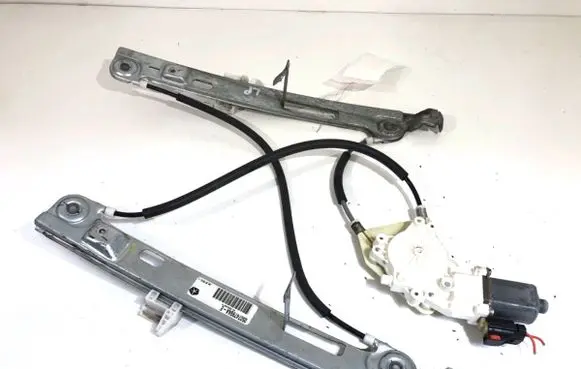 Front door window regulator with motor