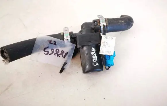 Coolant heater control valve
