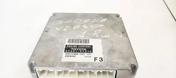 Toyota Corolla Verso AR10 Engine control unit/module 896610F030