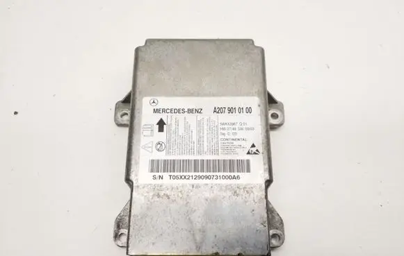 Mercedes-Benz E C207 W207 Airbag control unit/module A2079010100