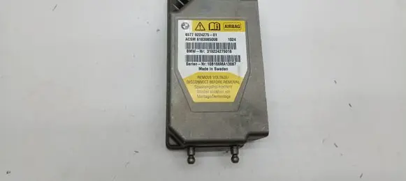 BMW 7 F01 F02 F03 F04 Airbag control unit/module 9224275