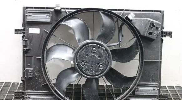 Mercedes-Benz EQS V297 Radiator cooling fan shroud A0999065602