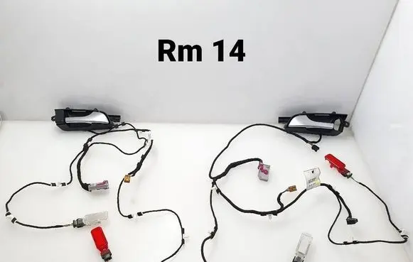 Audi A3 S3 8P Front door wiring loom 8P3971035P 8P3971036S