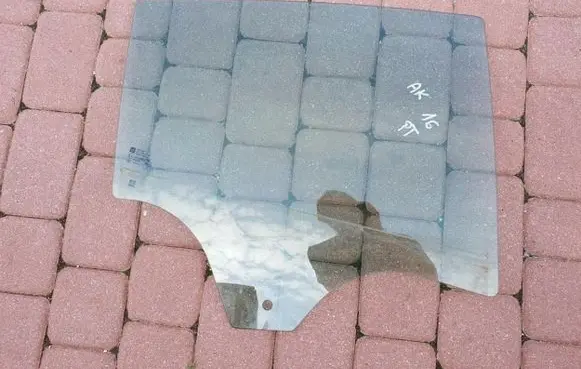 Opel Astra K Sliding door window/glass 