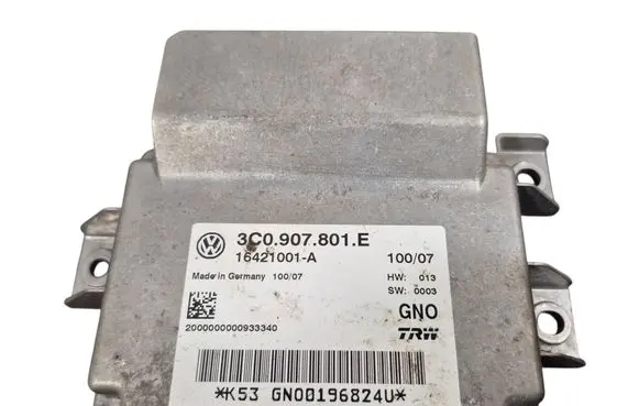 Volkswagen PASSAT B6 Hand brake control module 3C0907801E 16421001A K00196824V