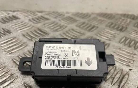 BMW 3 GT F34 Alarm control unit/module 9269634