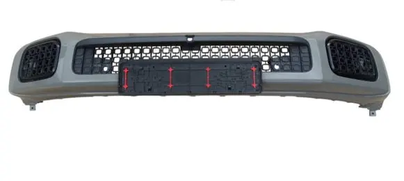 Mercedes-Benz G W463 2nd Gen Front bumper A4658850000 A4658852302 A4658850900