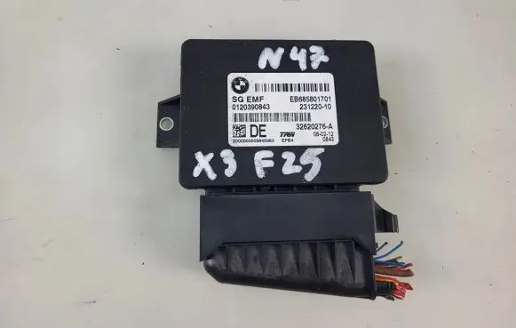 BMW X3 F25 Hand brake control module 32620276