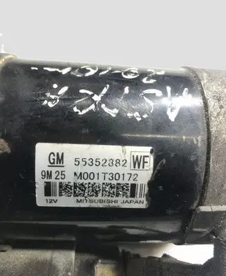Opel Astra H Starter motor 55352382 M001T30172