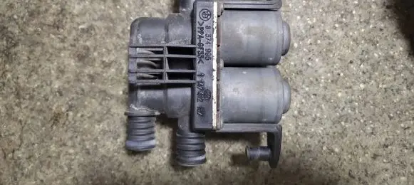 Coolant heater control valve