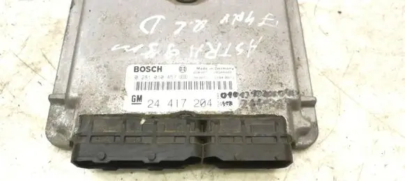 Opel Zafira A Engine control unit/module 24417204 28SA4800 0281010457