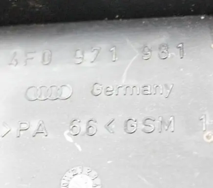 Audi A6 S6 C6 4F Other interior part 4F0971981
