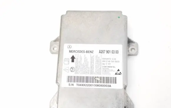 Mercedes-Benz E C207 W207 Airbag control unit/module A2079010300