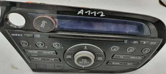 Honda Insight Radio/CD/DVD/GPS head unit 39100TM8G01 PH3083H E1310R039602