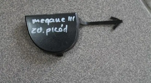 Front tow hook cap/cover