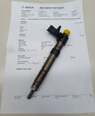 Peugeot 4007 Fuel injector 9659228880 190722