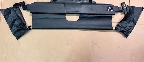 Parcel shelf load cover