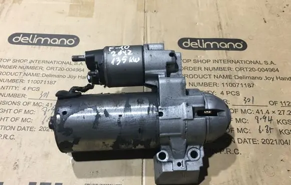 BMW 5 F10 F11 Starter motor 7801203 8574102 12418574102