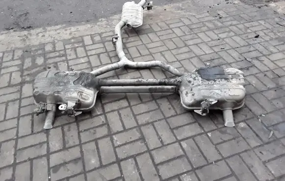 Audi A6 S6 C8 4K Muffler/silencer 4K0253609C