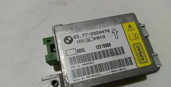 BMW 7 E65 E66 Airbag control unit/module 65776920470 6920470