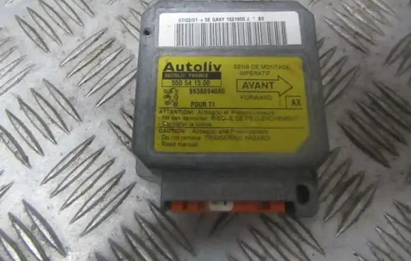 Peugeot 206 Airbag control unit/module 550541500 9636894080