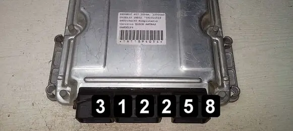 Peugeot 607 Engine control unit/module 0281011519