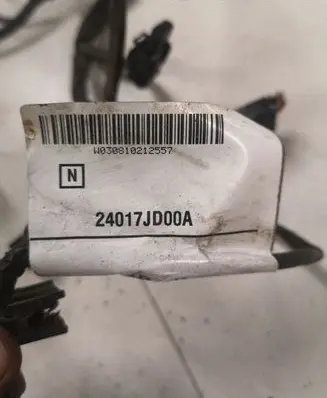 Nissan Qashqai Parking sensor (PDC) wiring loom 24017JD00A
