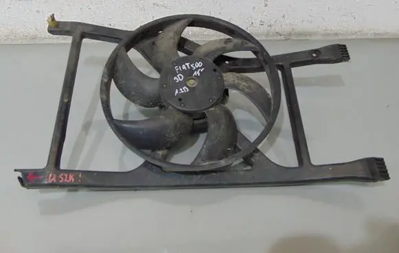 Fiat 500E Electric radiator cooling fan