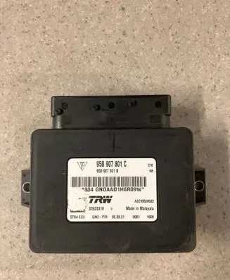 Porsche Macan (95B) Hand brake control module 95B907801C 32620319 A2C99509502