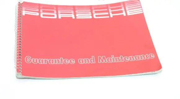 Porsche 928 User manual 
