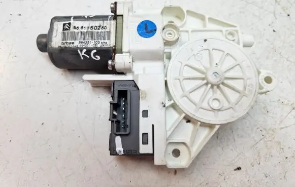 Citroen C6 Rear door window regulator motor 9661050280