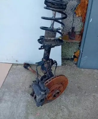 Renault Scenic III - Grand scenic III Front wheel hub spindle knuckle MACPHERSON