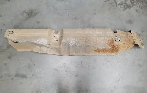 Ford Transit Custom Exhaust heat shield