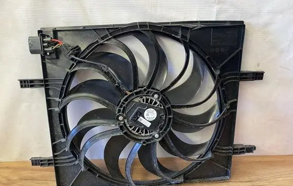 Skoda Elroq Radiator cooling fan shroud 1EA121205A