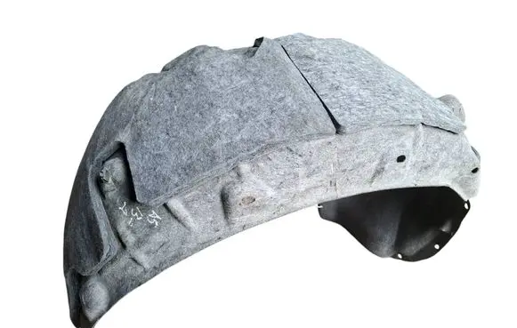 Rear arch fender liner splash guards