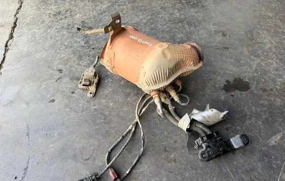 Volkswagen Crafter Catalyst/FAP/DPF particulate filter 7E0166BA