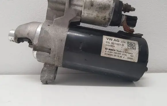 Audi A5 Sportback 8TA Starter motor 03L911021G