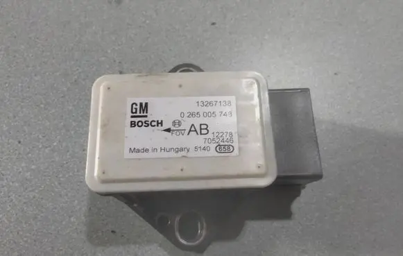 Opel Meriva B ESP acceleration yaw rate sensor 13267138 0265005748
