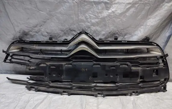 Citroen DS5 Front bumper upper radiator grill 9673279177