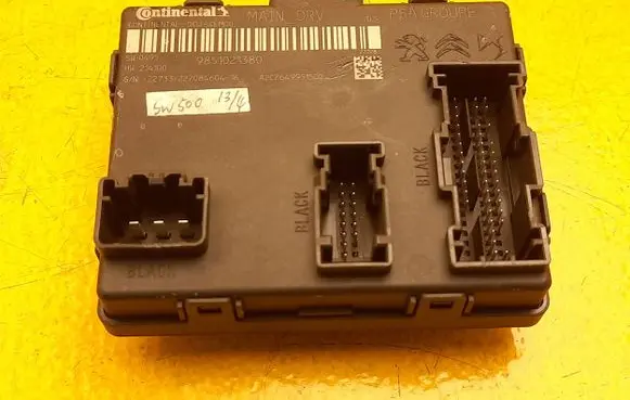 Citroen C5 X Door control unit/module 9851021380