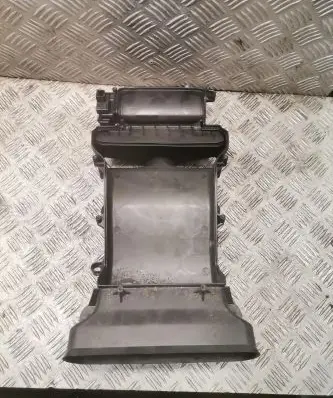 Interior heater climate box assembly